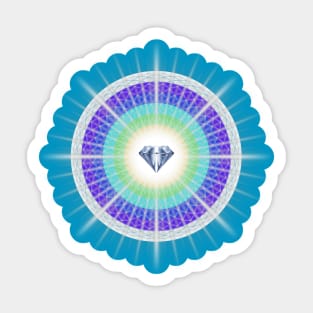 Rainbow Diamond Light - 4 Sticker